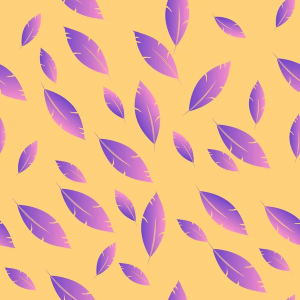 Moda tasarımı (hippi, boho tarzı) için tüyler şablon. tekrar