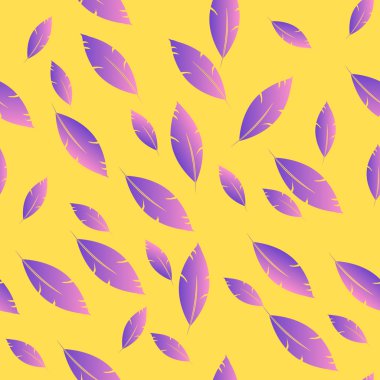 Moda tasarımı (hippi, boho tarzı) için tüyler şablon. tekrar