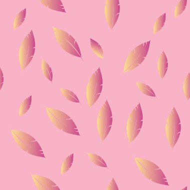 Moda tasarımı (hippi, boho tarzı) için tüyler şablon. tekrar