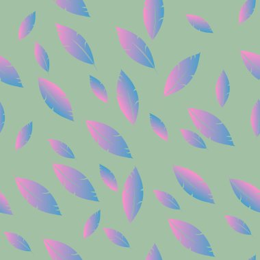 Moda tasarımı (hippi, boho tarzı) için tüyler şablon. tekrar