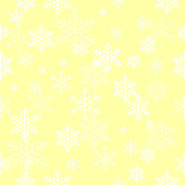 Snowflake vector pattern. — Stock Vector