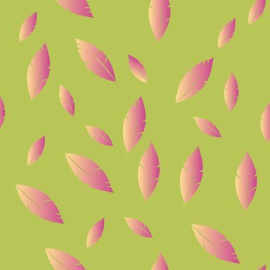 Moda tasarımı (hippi, boho tarzı) için tüyler şablon. tekrar