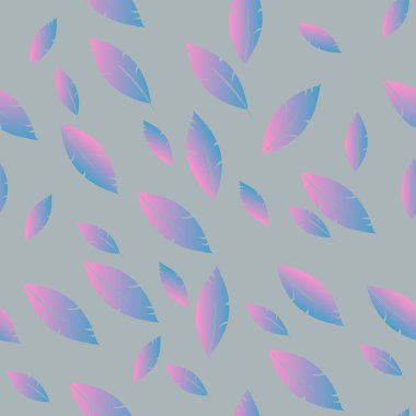 Moda tasarımı (hippi, boho tarzı) için tüyler şablon. tekrar