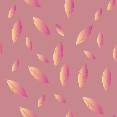 Moda tasarımı (hippi, boho tarzı) için tüyler şablon. tekrar