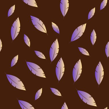 Moda tasarımı (hippi, boho tarzı) için tüyler şablon. tekrar