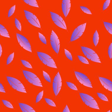 Moda tasarımı (hippi, boho tarzı) için tüyler şablon. tekrar