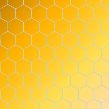 Soyut altıgen molekül arka plan. Fütüristik, teknoloji, 