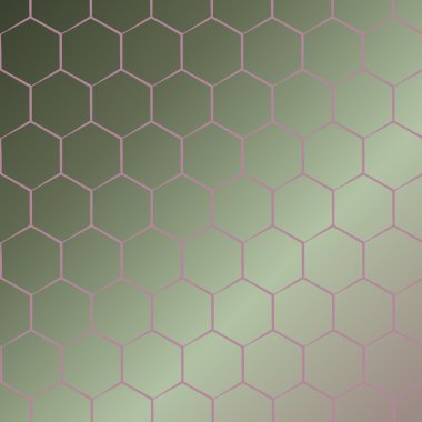 Soyut altıgen molekül arka plan. Fütüristik, teknoloji, 