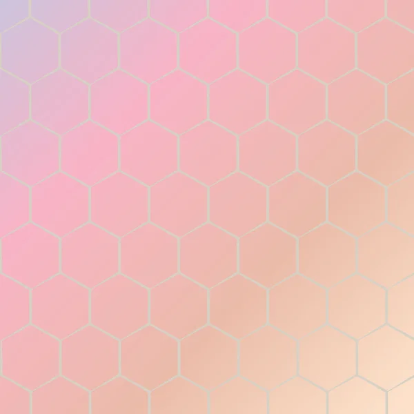 Abstrakter hexagonaler Molekül-Hintergrund. futuristisch, technologisch, — Stockvektor