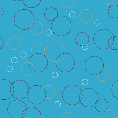 Çeşitli çevrelerin bir soyut vektör arka plan