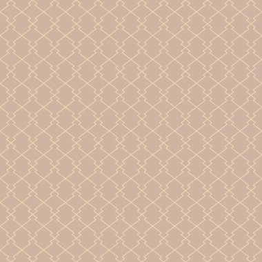 Vektör kesintisiz geometrik çizgi deseni. Arka plan