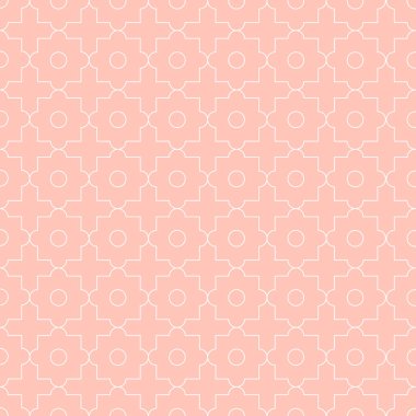 Vektör seamless modeli. Geometrik doku. Yinelenen arka plan