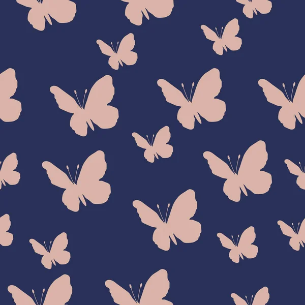 stock vector Butterfly pattern. Vector seamless pattern. Repeating background