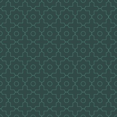 Vektör seamless modeli. Geometrik doku. Yinelenen arka plan