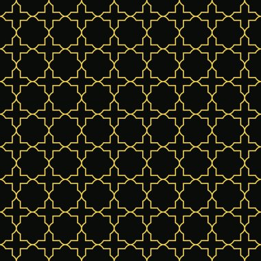 Vektör seamless modeli. Geometrik doku. Yinelenen arka plan