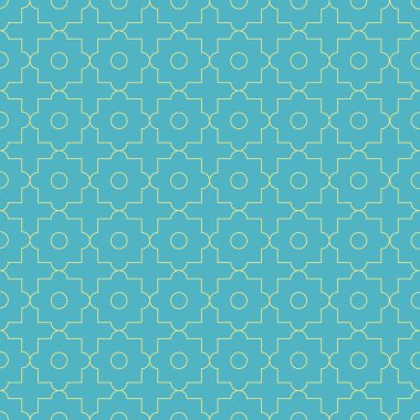 Vektör seamless modeli. Geometrik doku. Yinelenen arka plan