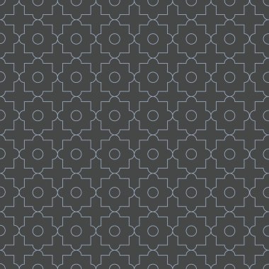 Vektör seamless modeli. Geometrik doku. Yinelenen arka plan