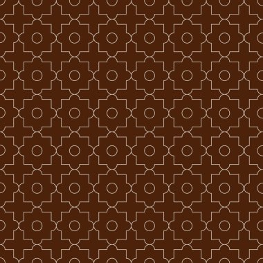 Vektör seamless modeli. Geometrik doku. Yinelenen arka plan