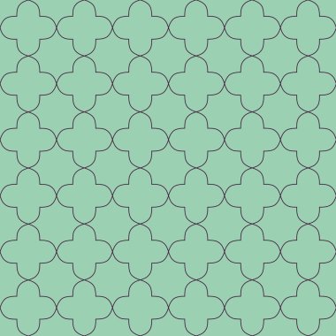 Vektör seamless modeli. Geometrik doku. Yinelenen arka plan