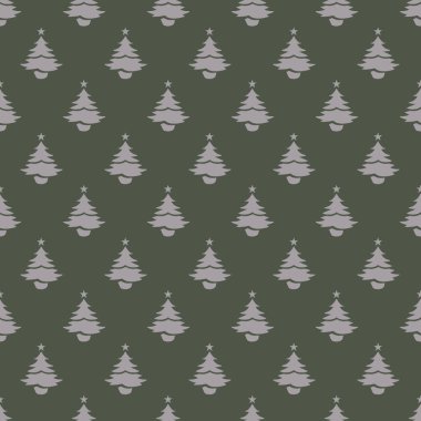 Noel ağacı Dikişsiz desen tasarım. Noel desen, seaml