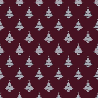 Noel ağacı Dikişsiz desen tasarım. Noel desen, seaml