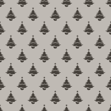 Noel ağacı Dikişsiz desen tasarım. Noel desen, seaml