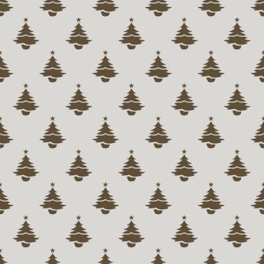 Noel ağacı Dikişsiz desen tasarım. Noel desen, seaml