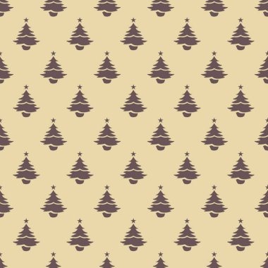Noel ağacı Dikişsiz desen tasarım. Noel desen, seaml