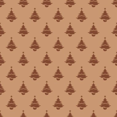 Noel ağacı Dikişsiz desen tasarım. Noel desen, seaml