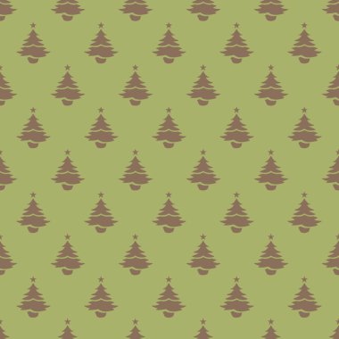 Noel ağacı Dikişsiz desen tasarım. Noel desen, seaml