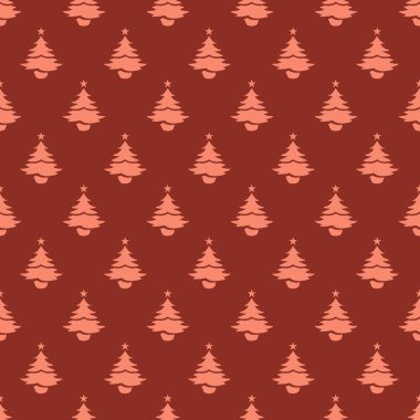 Noel ağacı Dikişsiz desen tasarım. Noel desen, seaml