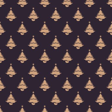 Noel ağacı Dikişsiz desen tasarım. Noel desen, seaml