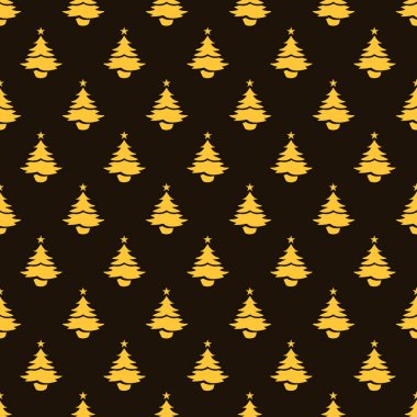 Noel ağacı Dikişsiz desen tasarım. Noel desen, seaml