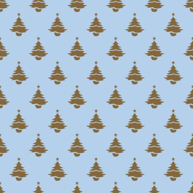 Noel ağacı Dikişsiz desen tasarım. Noel desen, seaml