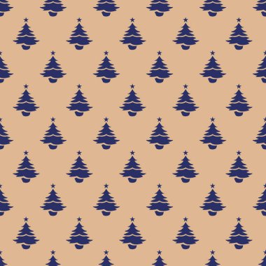 Noel ağacı Dikişsiz desen tasarım. Noel desen, seaml