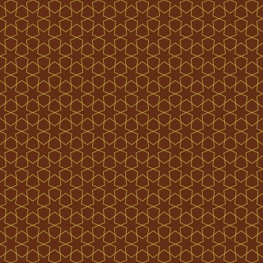 Vektör kesintisiz geometrik çizgi deseni. Arka plan