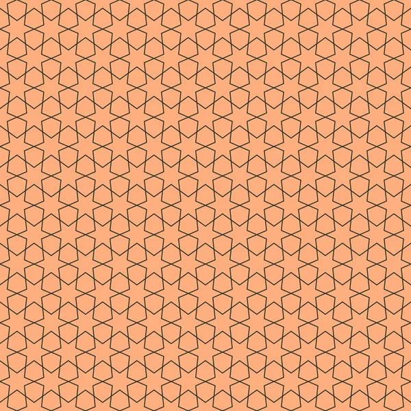 Modèle de ligne géométrique sans couture vectorielle. Contexte abstrait — Image vectorielle