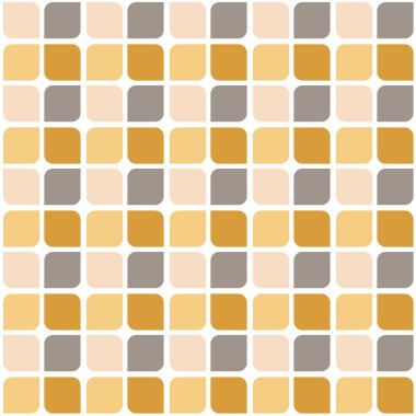 Dikişsiz desen geometrik şekiller. Kareler, edikula. Geomet