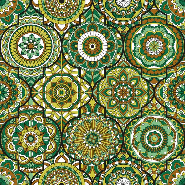 Seamless modeli. Vintage dekoratif öğeler. Elle çizilmiş backgr