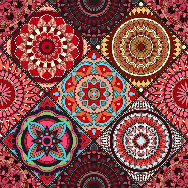 Seamless modeli. Vintage dekoratif öğeler. Elle çizilmiş backgr