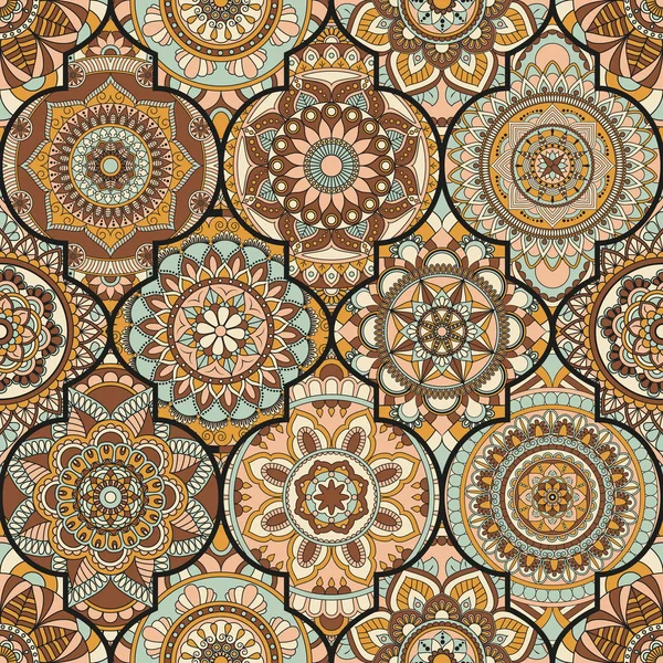Seamless modeli. Vintage dekoratif öğeler. Elle çizilmiş backgr