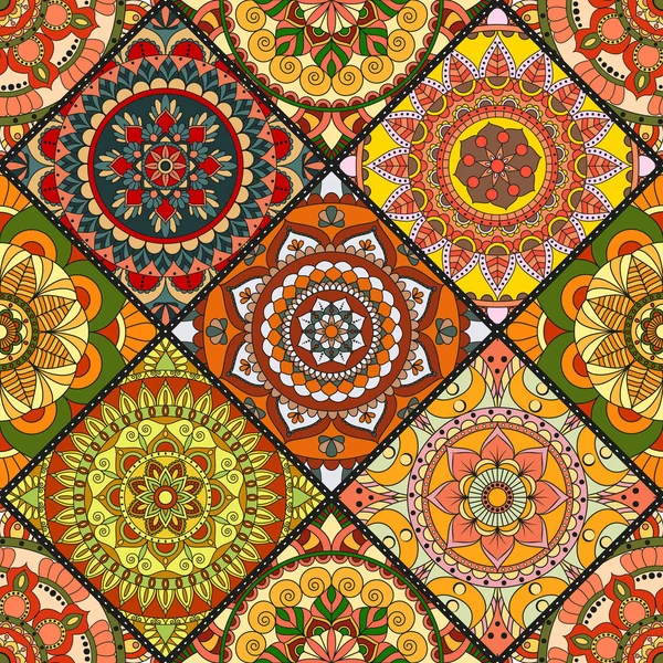 Seamless modeli. Vintage dekoratif öğeler. Elle çizilmiş backgr