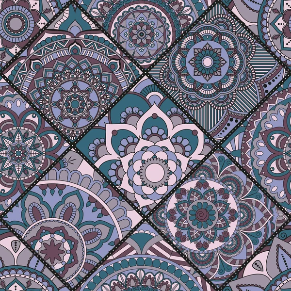 Seamless modeli. Vintage dekoratif öğeler. Elle çizilmiş backgr