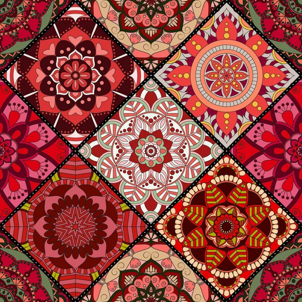 Seamless modeli. Vintage dekoratif öğeler. Elle çizilmiş backgr