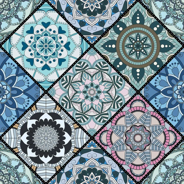 Seamless modeli. Vintage dekoratif öğeler. Elle çizilmiş backgr