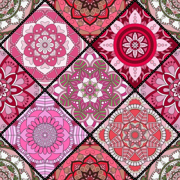 Seamless modeli. Vintage dekoratif öğeler. Elle çizilmiş backgr