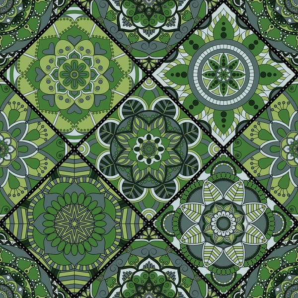 Seamless modeli. Vintage dekoratif öğeler. Elle çizilmiş backgr