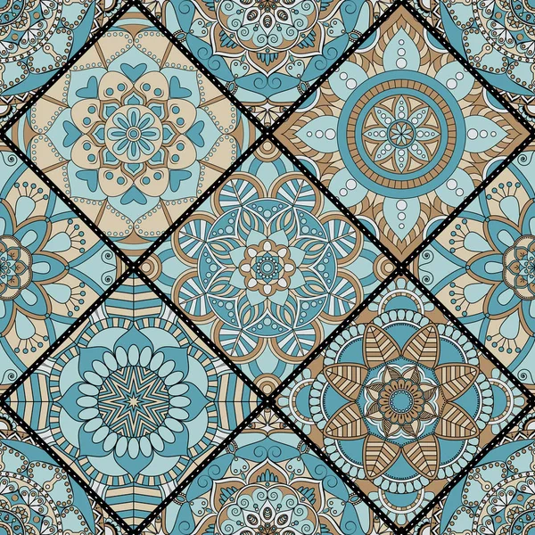 Seamless modeli. Vintage dekoratif öğeler. Elle çizilmiş backgr