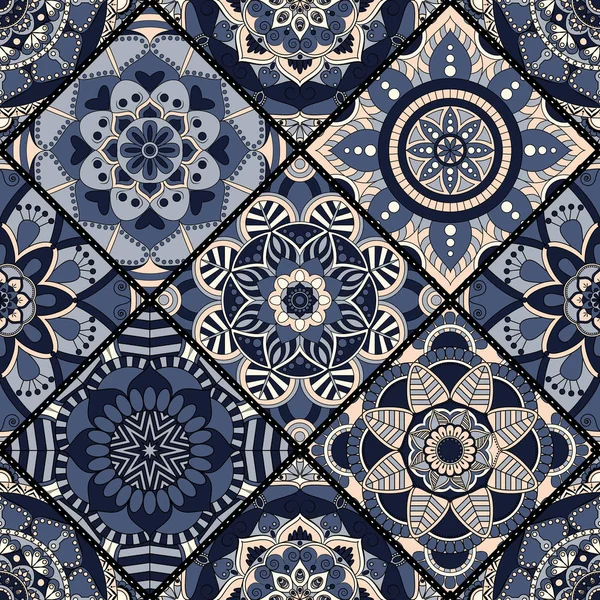 Seamless modeli. Vintage dekoratif öğeler. Elle çizilmiş backgr