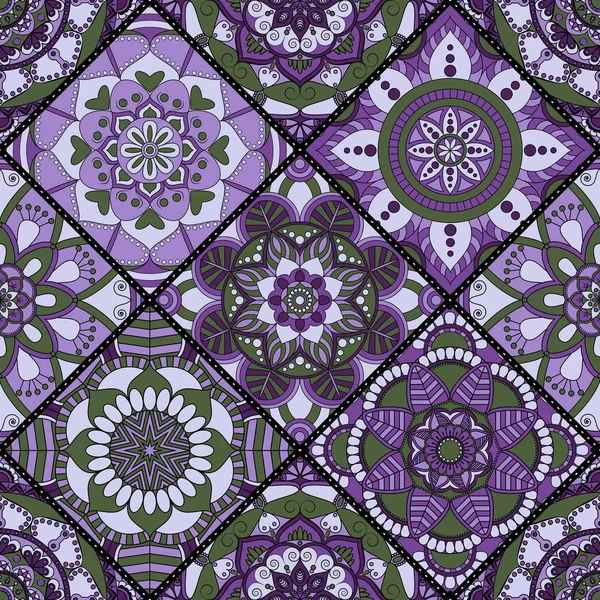 Seamless modeli. Vintage dekoratif öğeler. Elle çizilmiş backgr